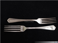 2عدد چنگال قدیمی نوربلین انگلیس روکش نقره 