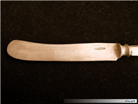 چاقو یا کارد ورشو قدیمی دستساز مهردار 