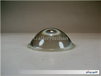 ذره بین قدیمی شیشه ای درشت 