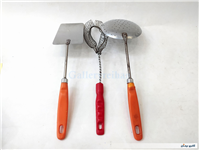 کفگیر و ملاقه و همزن قدیمی نوستالژی 