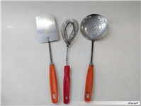 کفگیر و ملاقه و همزن قدیمی نوستالژی 