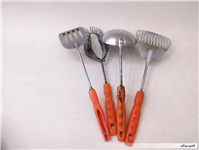 کفگیر و ملاقه و همزن قدیمی نوستالژی 