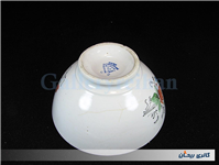 کاسه چینی قدیمی روسی نقاشی کار دست زیبا