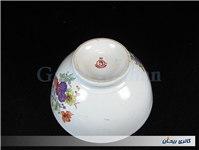 کاسه چینی طرح گل قدیمی روسی 