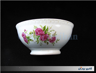 کاسه چینی قدیمی گل سرخی بسیار زیبا 