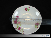 دیوارکوب یا زیر فنجانی گل سرخی قدیمی