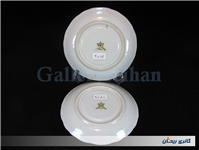 2 دیوارکوب یا زیرفنجانی طرح گل سرخی قدیمی