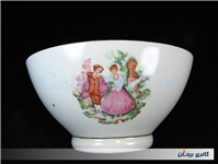 کاسه چینی قدیمی طرح لیلی و مجنون 