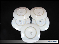 5 زیرفنجانی قدیمی طرح خاص و زیبا