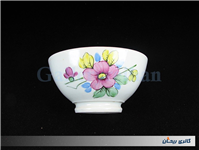 کاسه روسی نقاشی دست قدیمی طرح گل