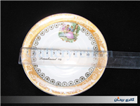 دیوارکوب یا زیر فنجانی لیلی و مجنون قدیمی 