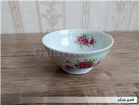 کاسه چینی قدیمی گل سرخی زیبا سایز کوچک 