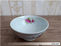 کاسه چینی قدیمی گل سرخی زیبا سایز کوچک 