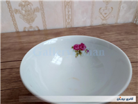 کاسه چینی قدیمی گل سرخی زیبا سایز کوچک 