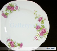 دیوارکوب چینی گل سرخی قدیمی 