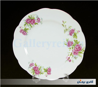 دیوارکوب چینی گل سرخی قدیمی 