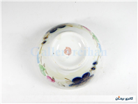 کاسه روسی نقاشی دست قدیمی طرح گل