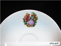 دیوارکوب یا زیر فنجانی لیلی و مجنون قدیمی