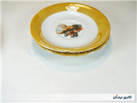 6عدد نعلبکی قدیمی ساخت ایران طرح عکسی 