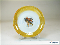 6عدد نعلبکی قدیمی ساخت ایران طرح عکسی 