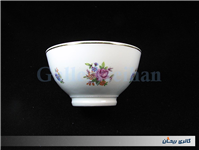 کاسه روسی قدیمی طرح گل ها رنگی 