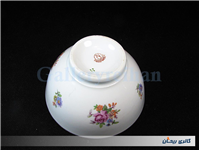 کاسه روسی قدیمی طرح گل ها رنگی 