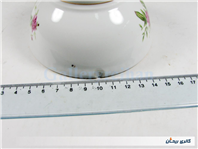 کاسه چینی قدیمی گل سرخی بسیار زیبا 
