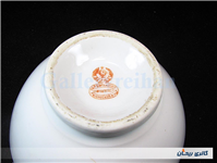 کاسه روسی نقاشی دست قدیمی طرح گل سیب