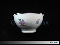 کاسه روسی قدیمی طرح گل ها رنگی 