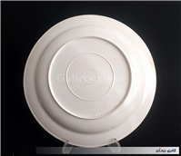 دیس قدیمی ملامین گرد طرح دسته گل