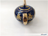 قوری چینی سرمه ای بزرگ لیلی و مجنون زیبا