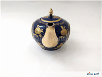 قوری چینی سرمه ای بزرگ لیلی و مجنون زیبا