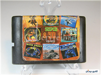 کارتریج بازی کنسول سگا SEGA قدیمی 8 لبه 
