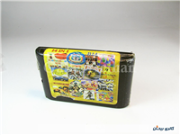 کارتریج بازی کنسول سگا SEGA قدیمی 14 لبه 