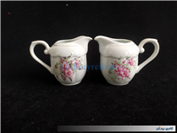 جفت سس خوری یا شکرپاش چینی طرح گل عروس