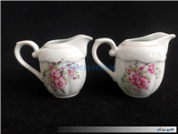 جفت سس خوری یا شکرپاش چینی طرح گل عروس