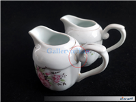 جفت سس خوری یا شکرپاش چینی طرح گل عروس