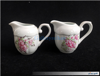 جفت سس خوری یا شکرپاش چینی طرح گل عروس