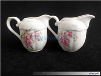 جفت سس خوری یا شکرپاش چینی طرح گل عروس