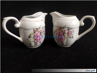 جفت سس خوری یا شکرپاش چینی طرح گل عروس