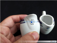 جفت سس خوری یا شکرپاش چینی طرح سورمه ای