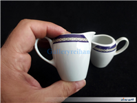 جفت سس خوری یا شکرپاش چینی طرح سورمه ای