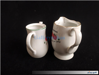 جفت قوری و شکرریز طرح گوجه ای