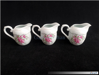 3عدد سس خوری یا شکرپاش چینی طرح گل عروس