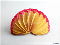 کاغذ کشی گلابی تزئین نوستالژی دهه 60 