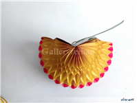 کاغذ کشی گلابی تزئین نوستالژی دهه 60 