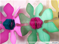 کاغذ کشی ریسه تزئین تولد نوستالژی دهه 60 