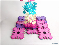 کاغذ کشی ریسه تزئین تولد نوستالژی دهه 60 