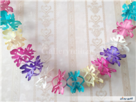 کاغذ کشی ریسه تزئین تولد نوستالژی دهه 60 