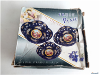 ظرف پذیرایی سه تیکه سورمه ای لیلی مجنون